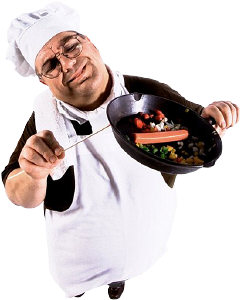 Ask for the most expensive item on the menu.