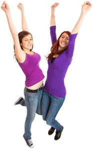 We are leaping with joy!